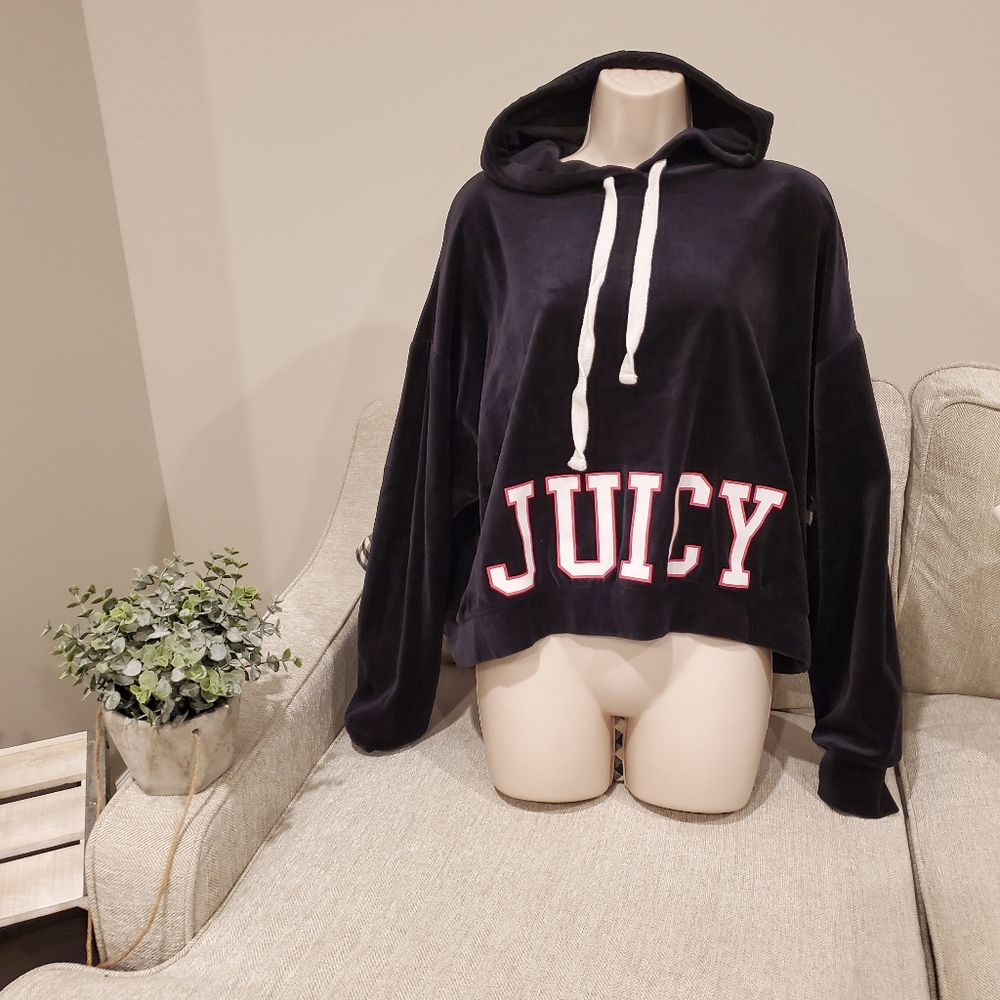 Authentic Juicy Couture hoodie size Medium Large